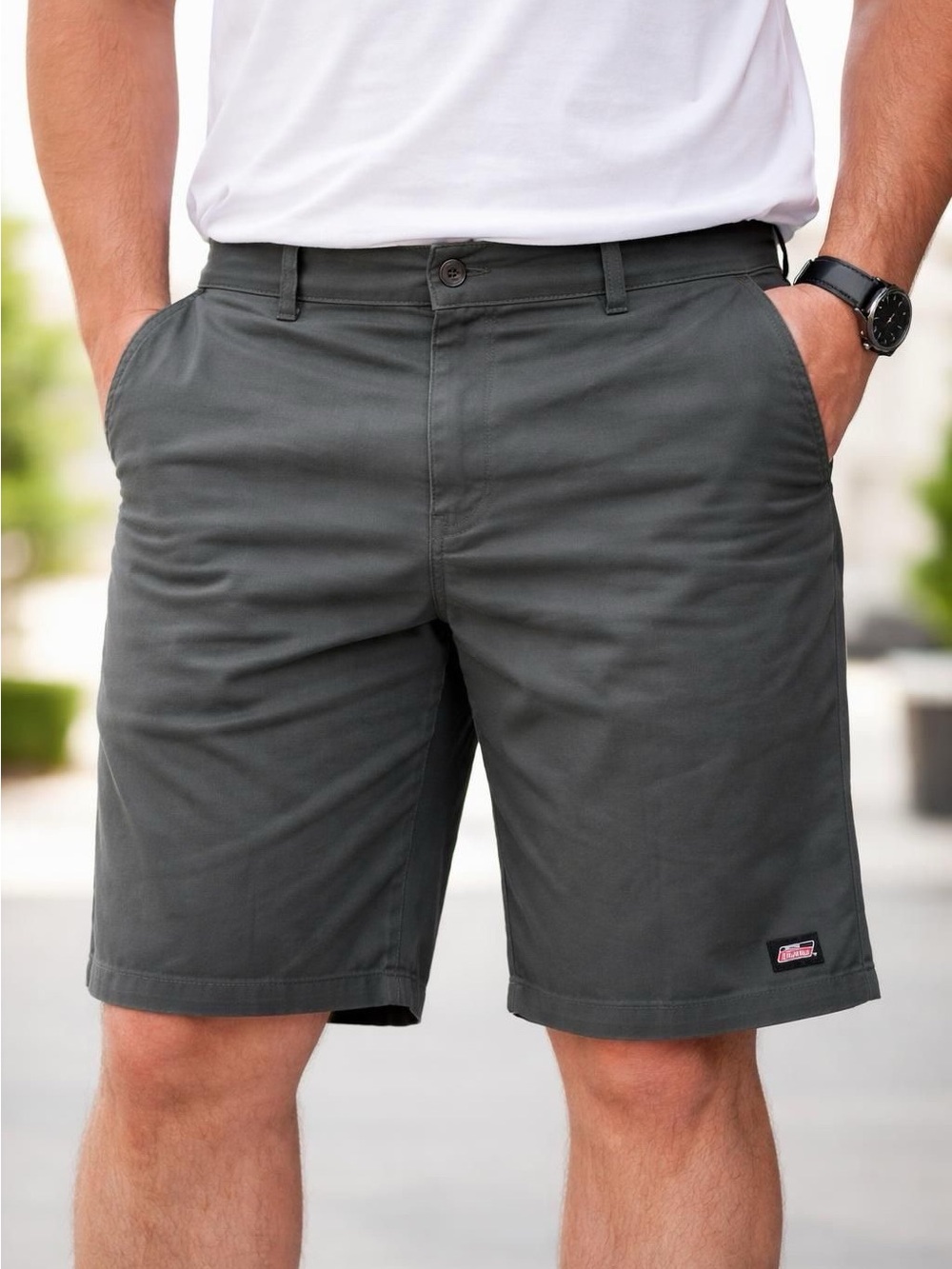 DICKIES Charcoal Gray Lightweight Men's Shorts SZ 38